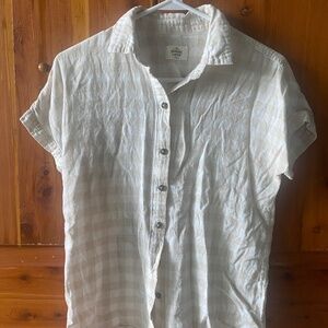 Marine Layer neutral lightweight blouse XS